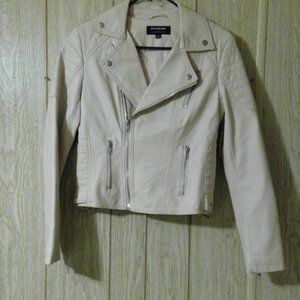 CoffeeShop Faux Leather Jacket